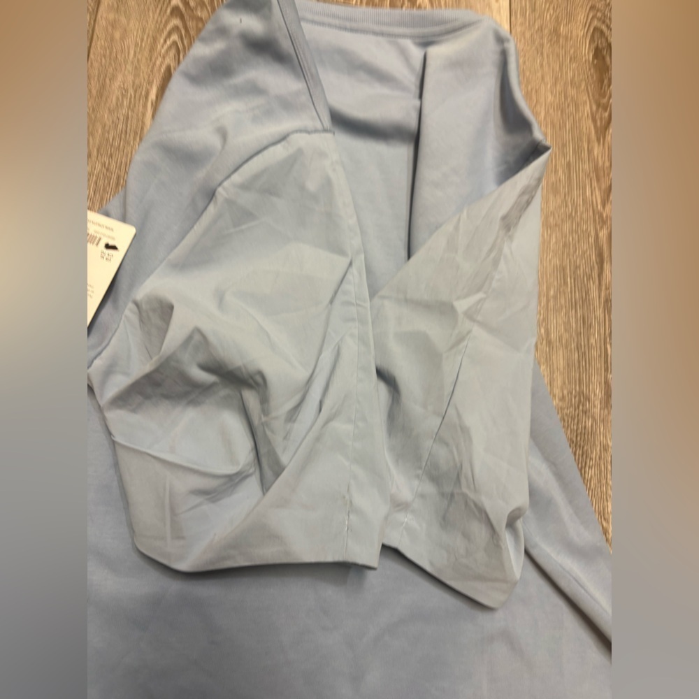 Athleta Harlow Hybrid Tee blue - Picture 10 of 11